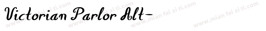 Victorian Parlor Alt字体转换